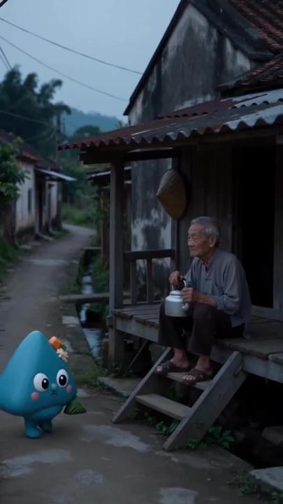 Xôi Mặn gặp ông ngồi thềm